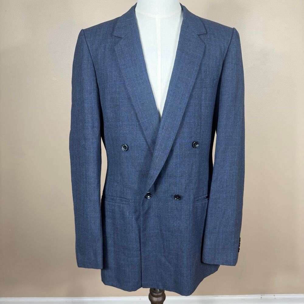 Classic Double-Breasted Navy Sport Coat